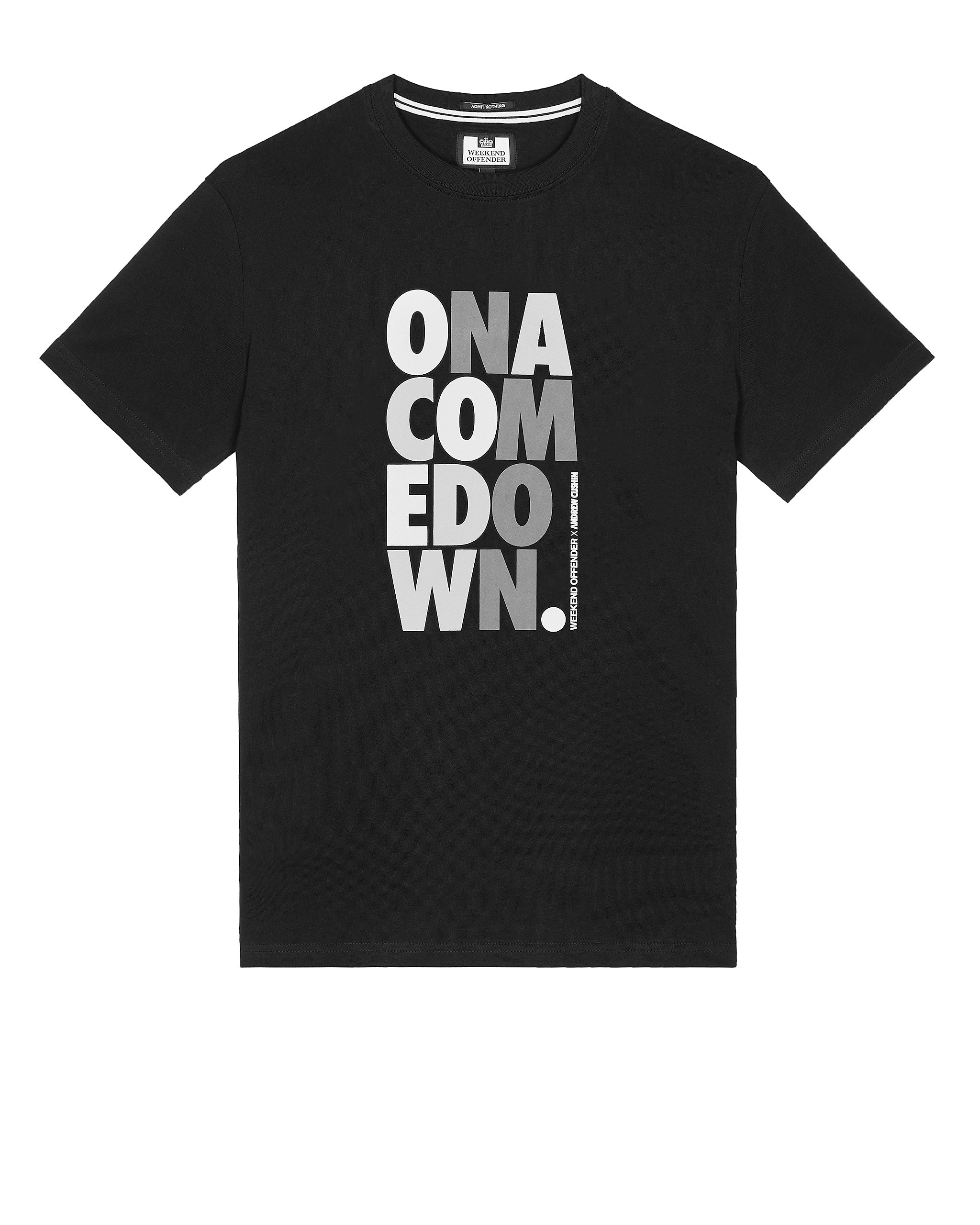 AC Come Down Graphic T-Shirt Black