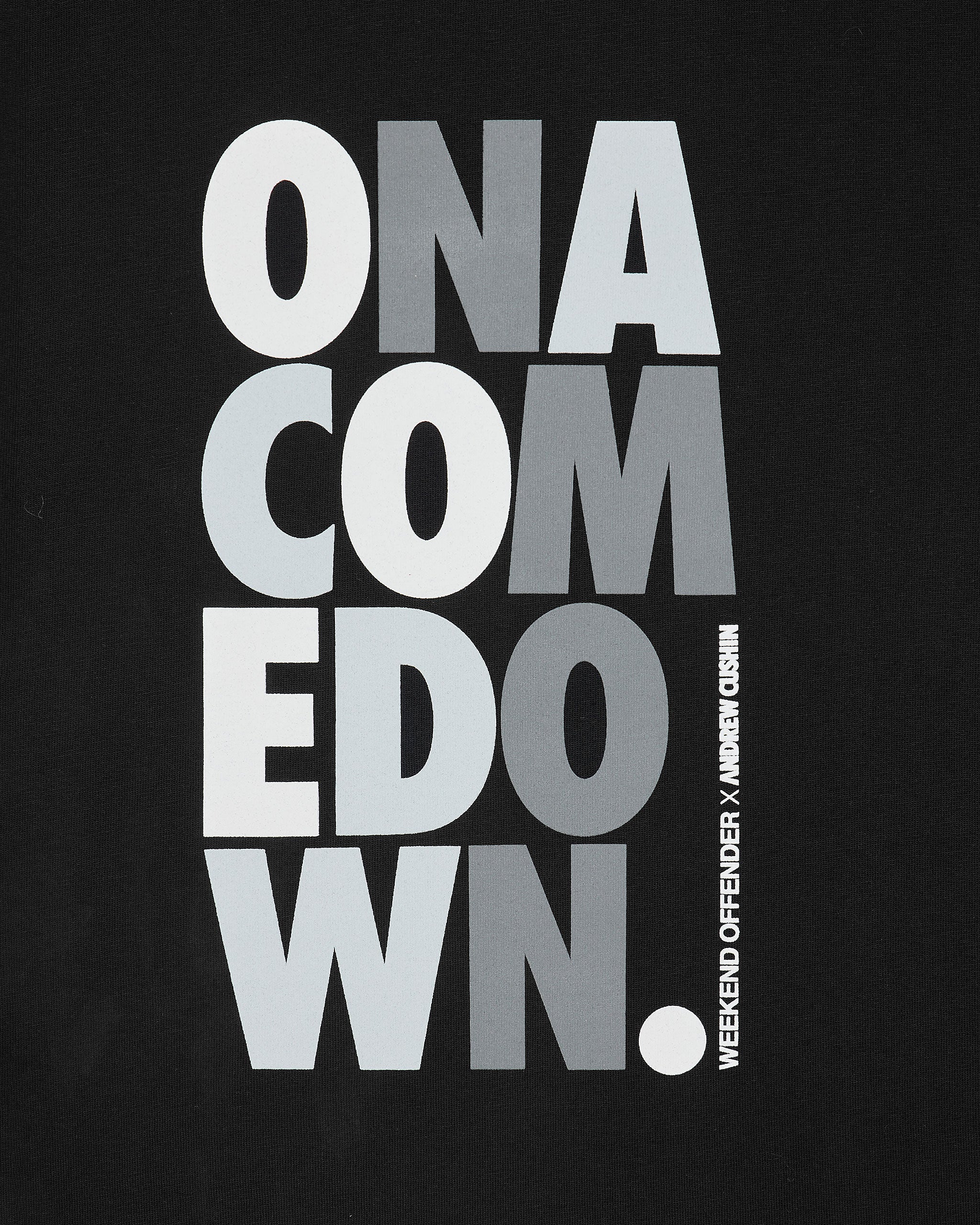 AC Comedown Graphic T-Shirt Black