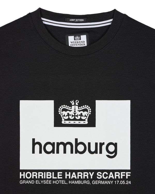 Harry x Hamburg Graphic T-Shirt Black