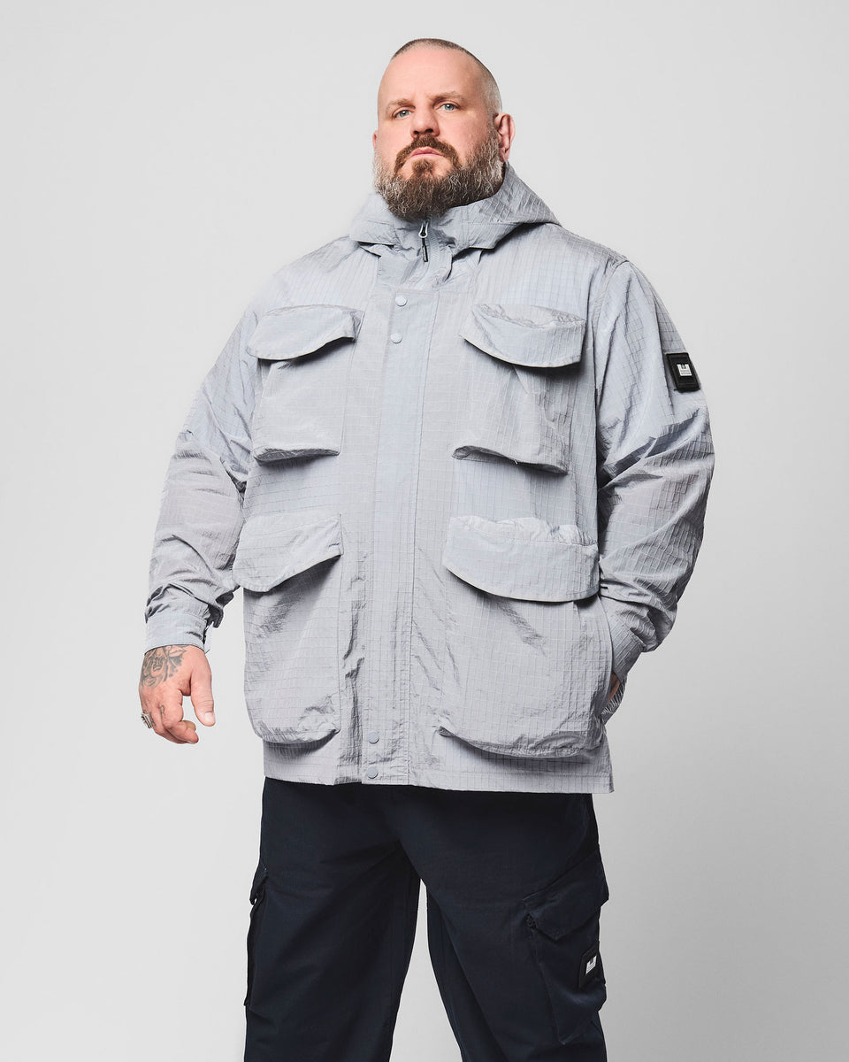 Plus Size - Cotoca Ripstop Field Jacket Smokey Grey – Weekend Offender