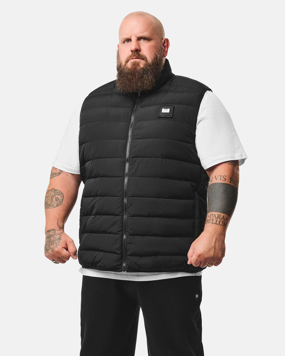 HYEON joyu gilet / black M 完売 Plus Size - Gacha Gilet Black – Weekend Offender