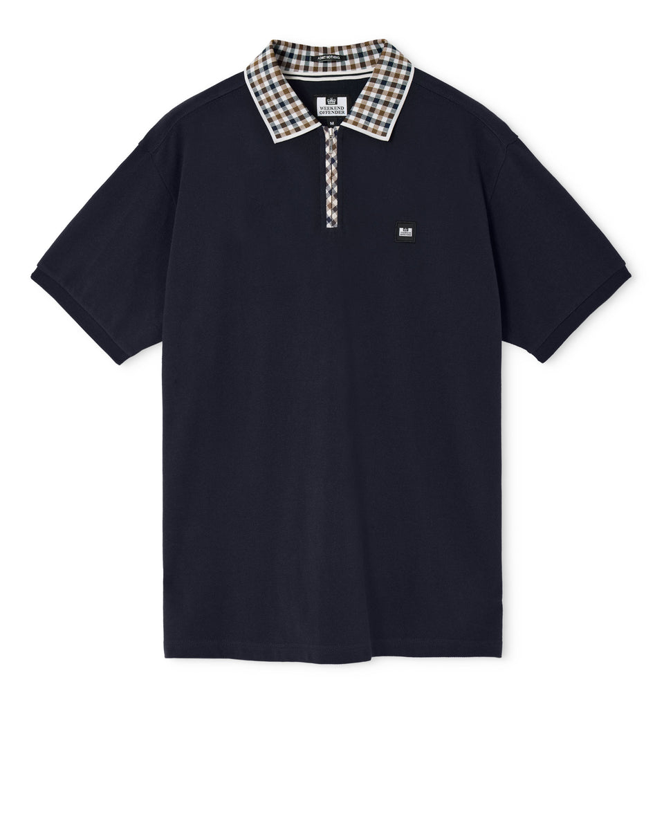 Tipasa Polo Shirt Navy – Weekend Offender
