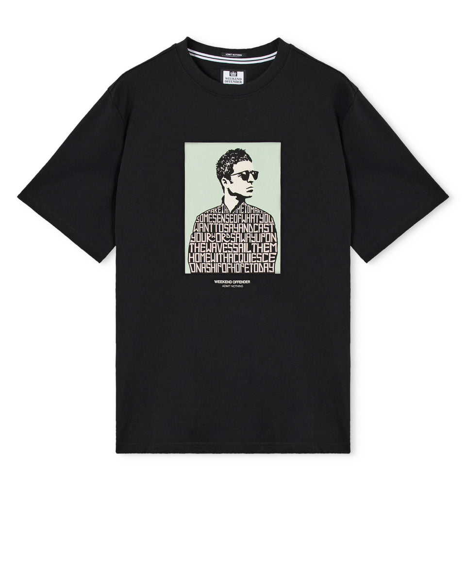 Camden Graphic T-Shirt Black – Weekend Offender
