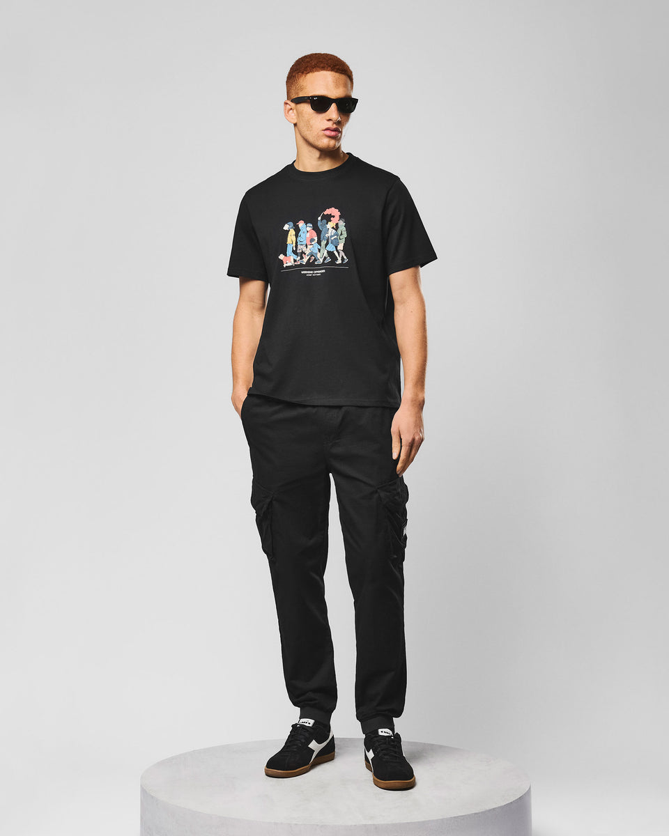 Everyone Graphic T-Shirt Black – Weekend Offender