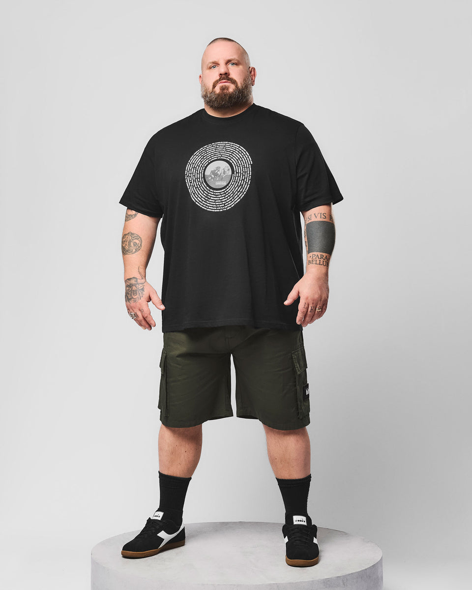 Plus Size - Wansdown Graphic T-Shirt Black – Weekend Offender