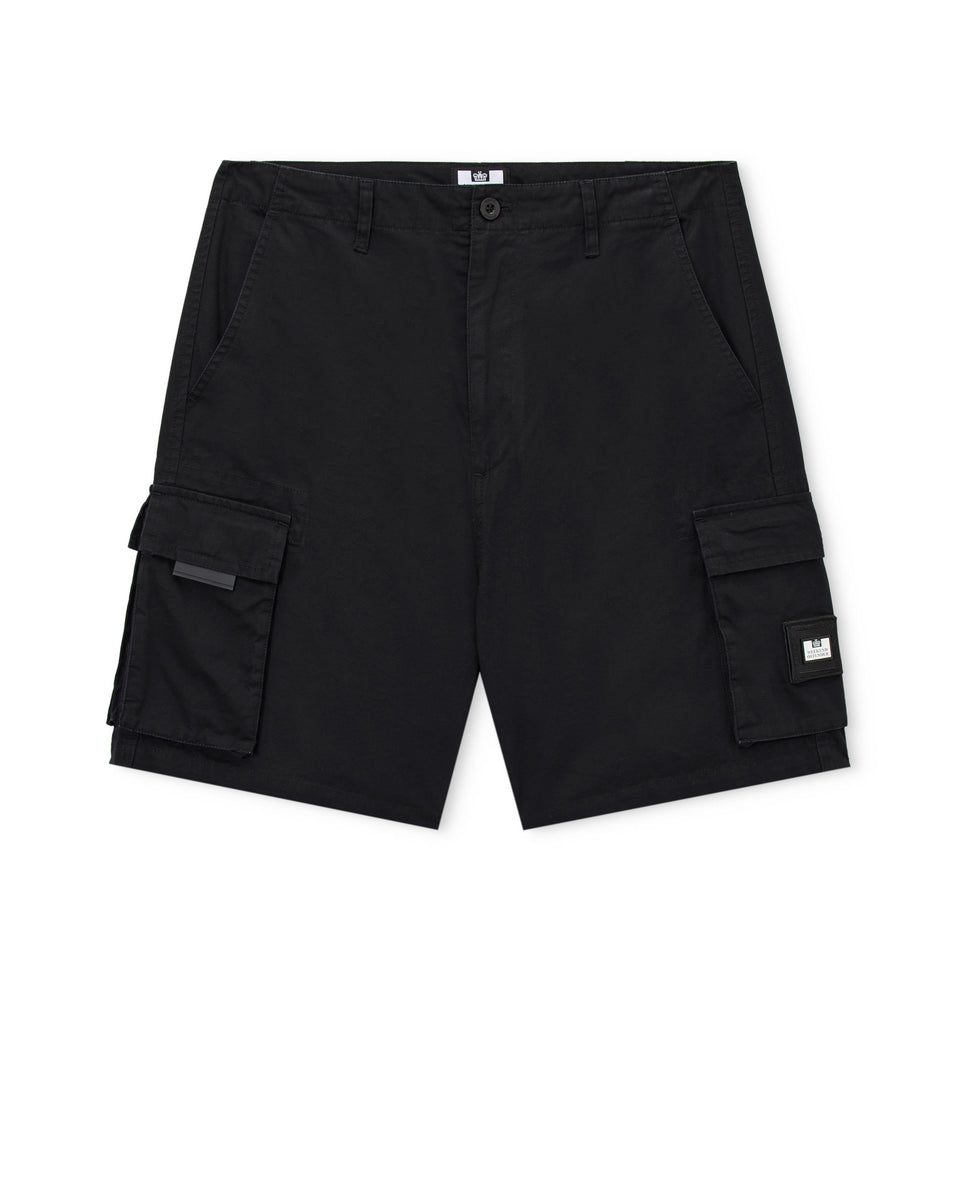 Plus Size - Mascia Cargo Shorts Black – Weekend Offender