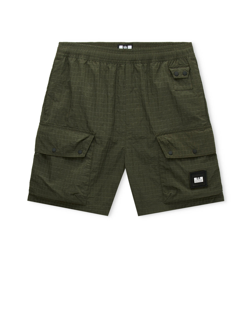 Plus Size - Zemmouri Cargo Shorts Black Forest Green – Weekend