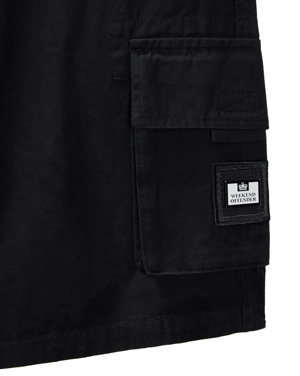 Mascia Cargo Shorts Black