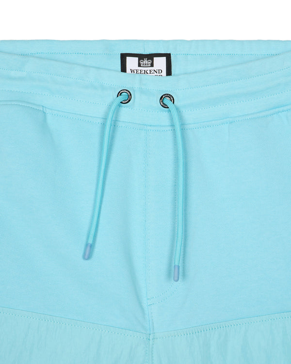 Azeez Parachute Pocket Shorts Saltwater Blue