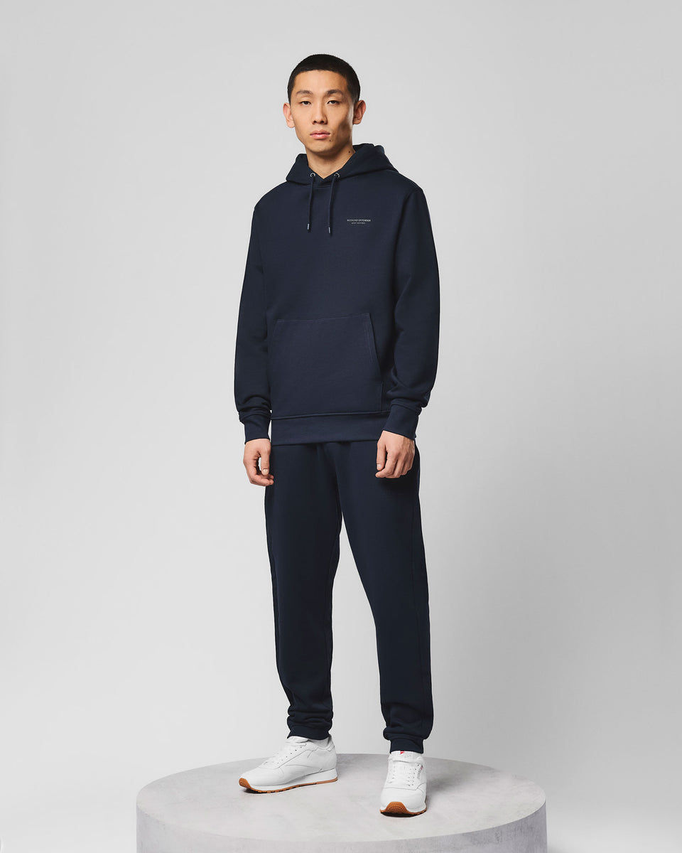 NU'EST フーディー ダークブルー SU1A02-BRONX-NAVY-24617-MODEL-