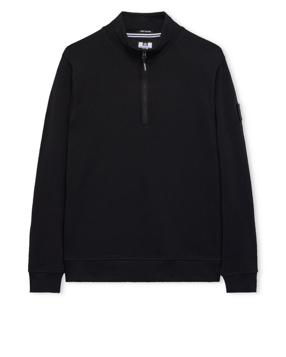 トップス AW25 Vintage Half Zip Sweatshirt Black 5 A.PRESSE(アプレッセ) / Vintage Half Zip Sweatshirt | 公式通販
