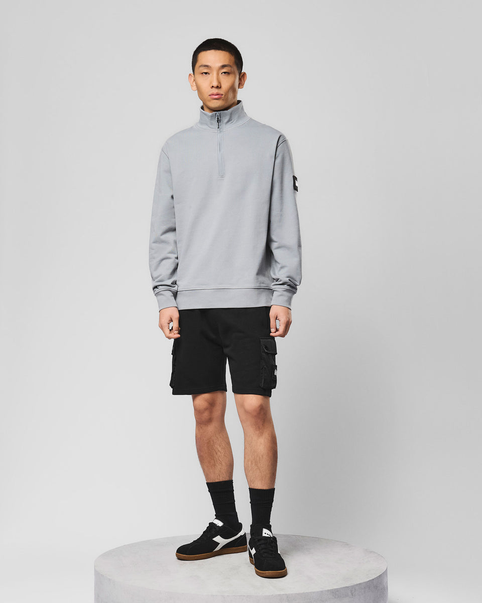 Kraviz Quarter Zip Sweatshirt Smokey Grey – Weekend Offender