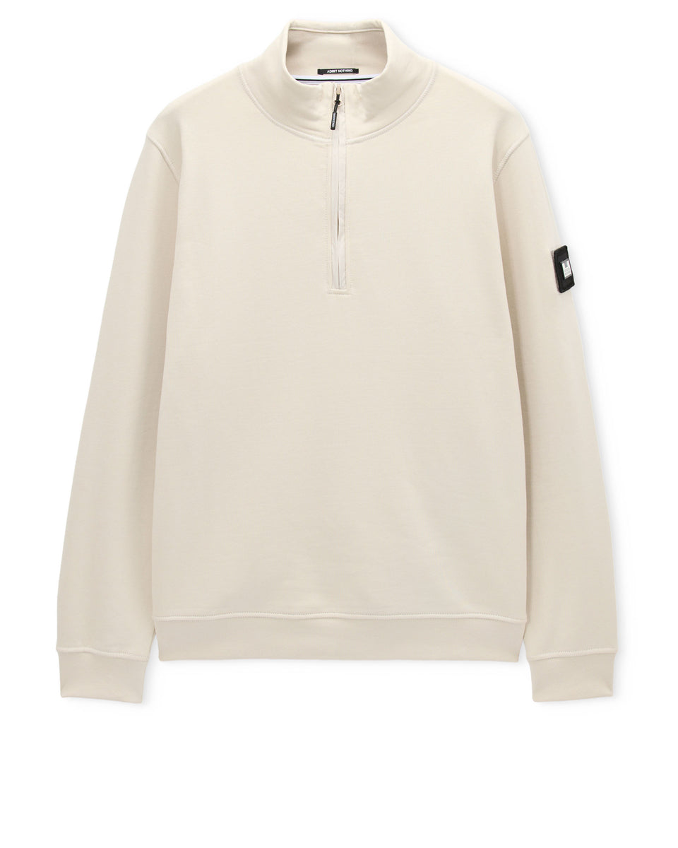 Kraviz Quarter Zip Sweatshirt Calcium – Weekend Offender