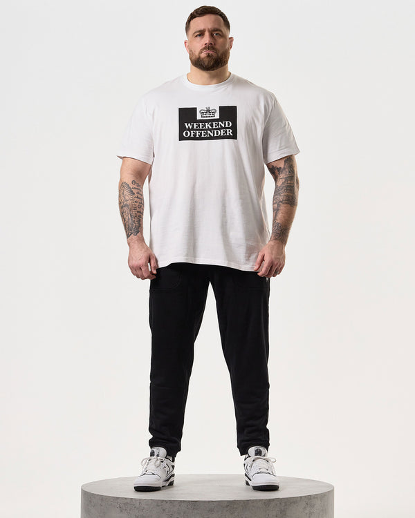 Prison Classic T-Shirt White - Plus Size
