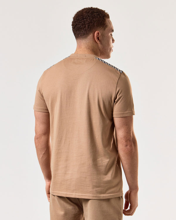 Diaz T-Shirt Cognac Brown