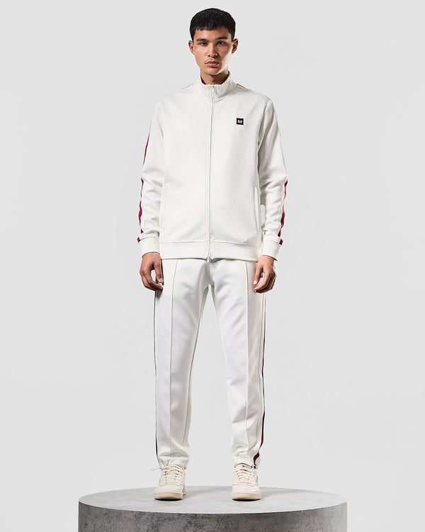 Pawsa Taped Track Top Winter White