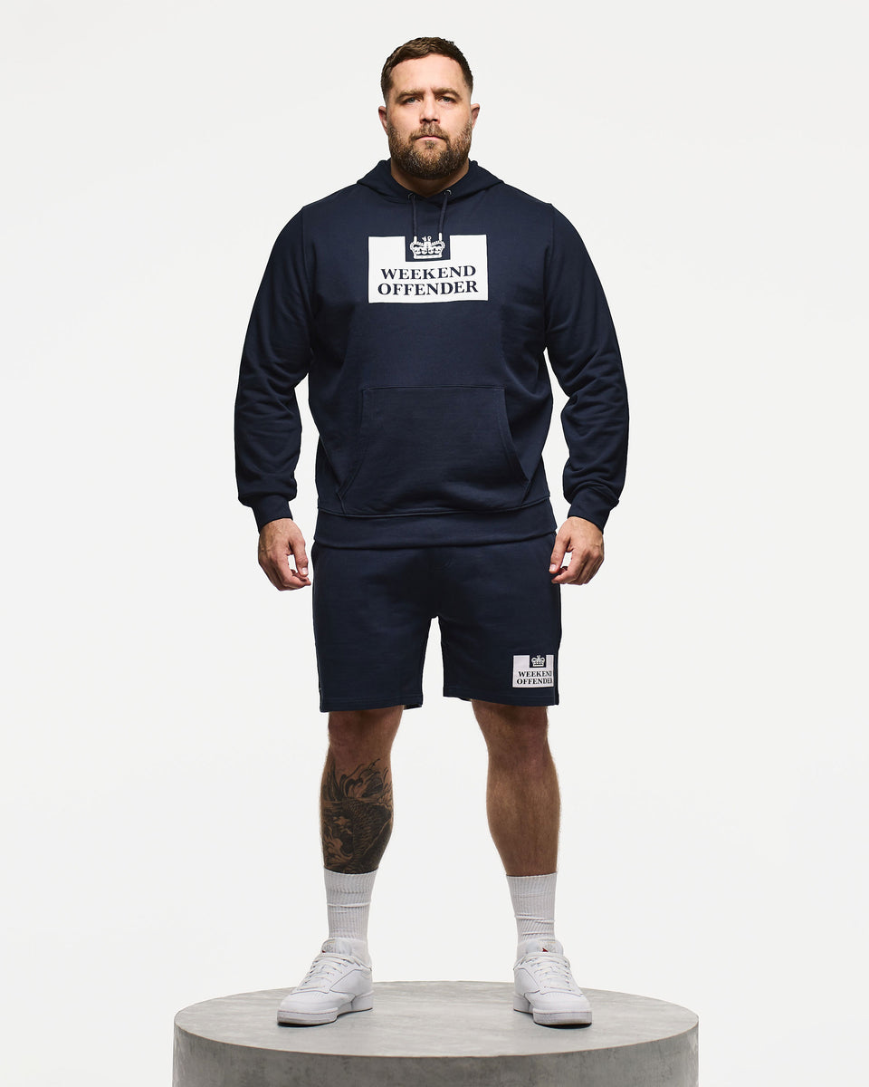 Sweatshirt Hm Club Fr Plus Size HM Service Classic Hoodie Navy