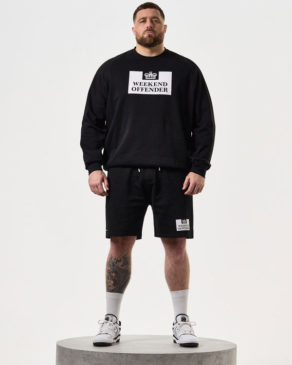 Penitentiary Classic Sweatshirt Black - Plus Size