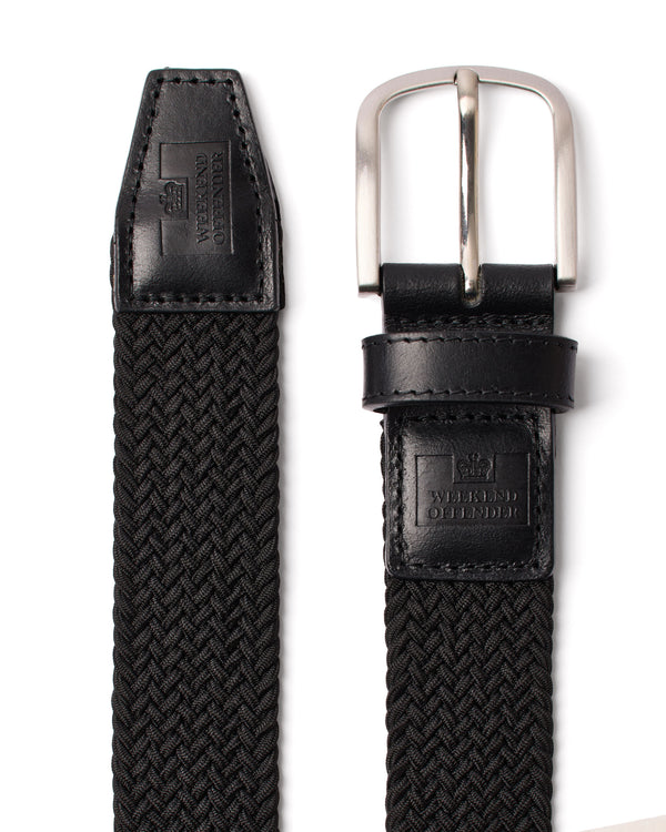 Boxed Woven Belt Black