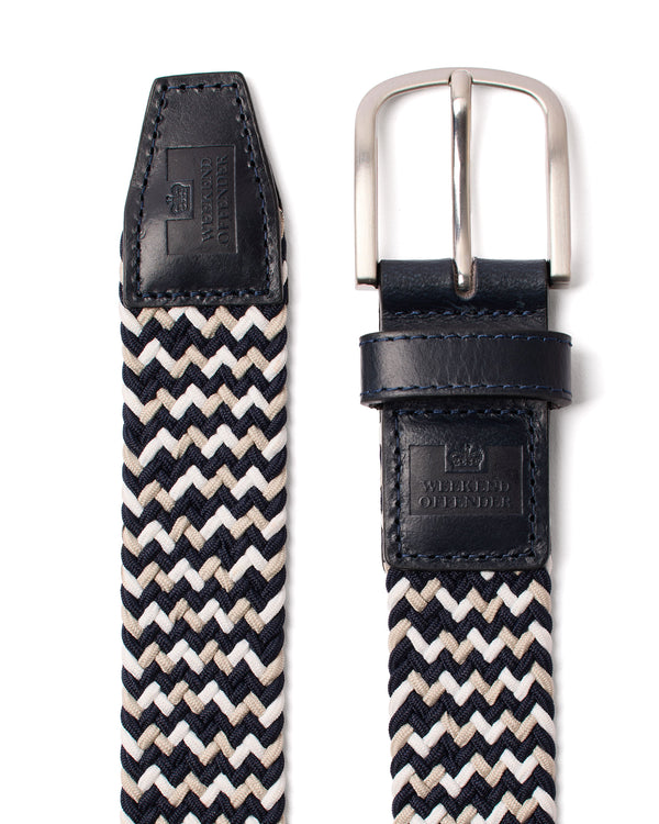 Boxed Woven Belt Multi