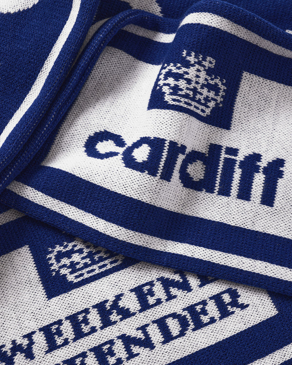 Cardiff Scarf Blue