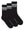 Striped Sports Socks Black