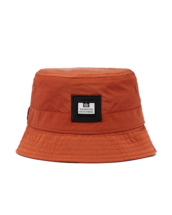 Long Beach Blvd Bucket Hat Sunset Orange