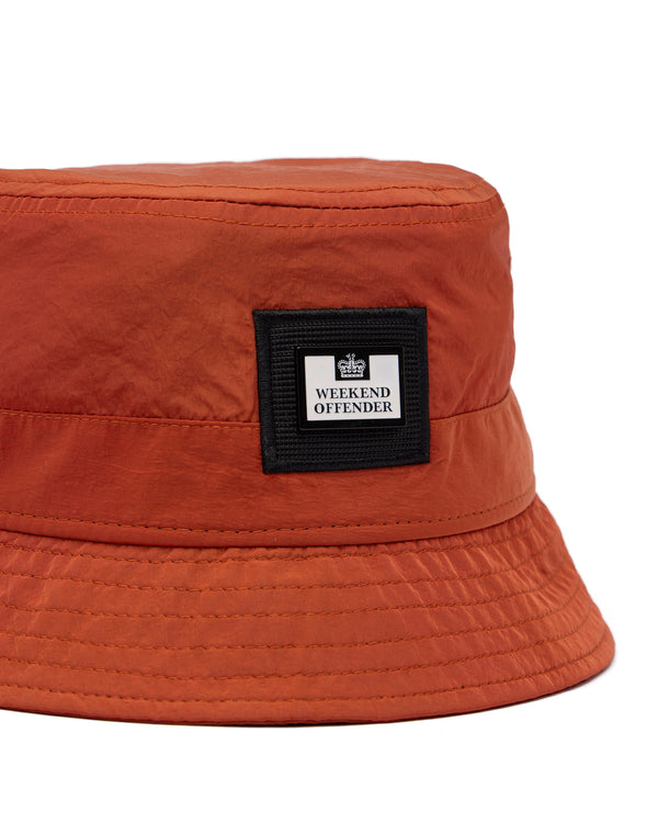 Long Beach Blvd Bucket Hat Sunset Orange