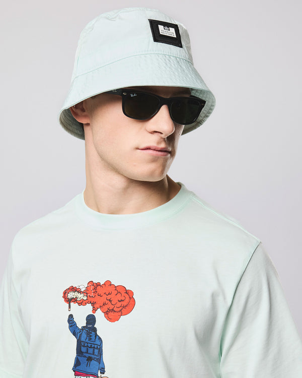 Long Beach Blvd Bucket Hat Amazonite Green