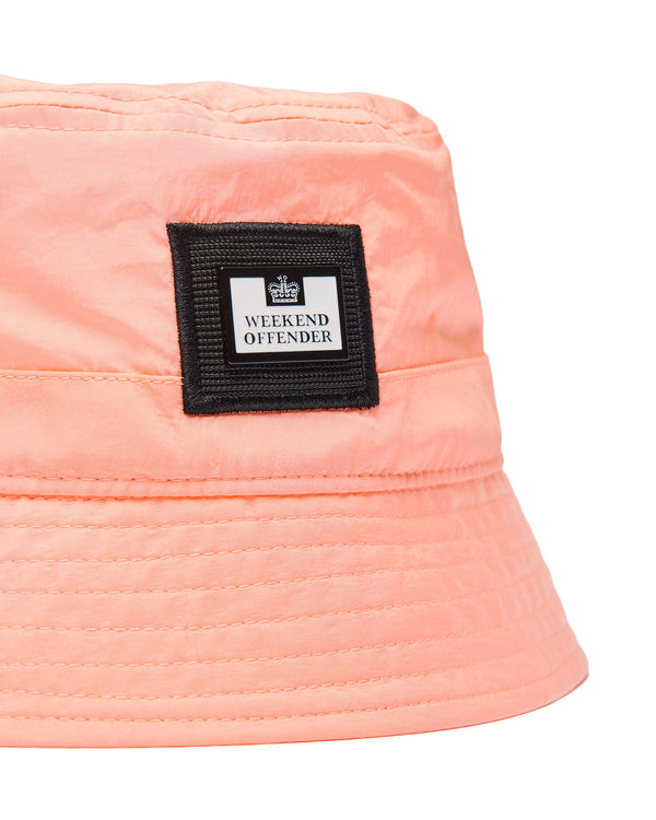 Long Beach Blvd Bucket Hat Coral