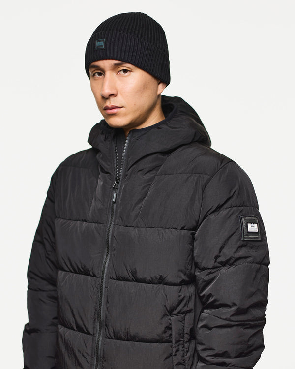 Kettama Rib Knit Beanie Black