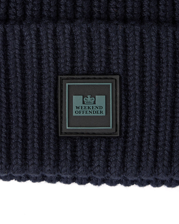 Kettama Rib Knit Beanie Navy