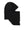Oden Rib Knit Balaclava Black