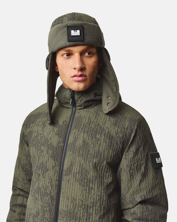 Wyant Ero Trapper Hat Black Forest Green