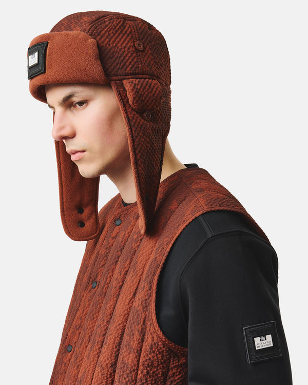 Cappello alla Trapper Wyant Ero Mattone