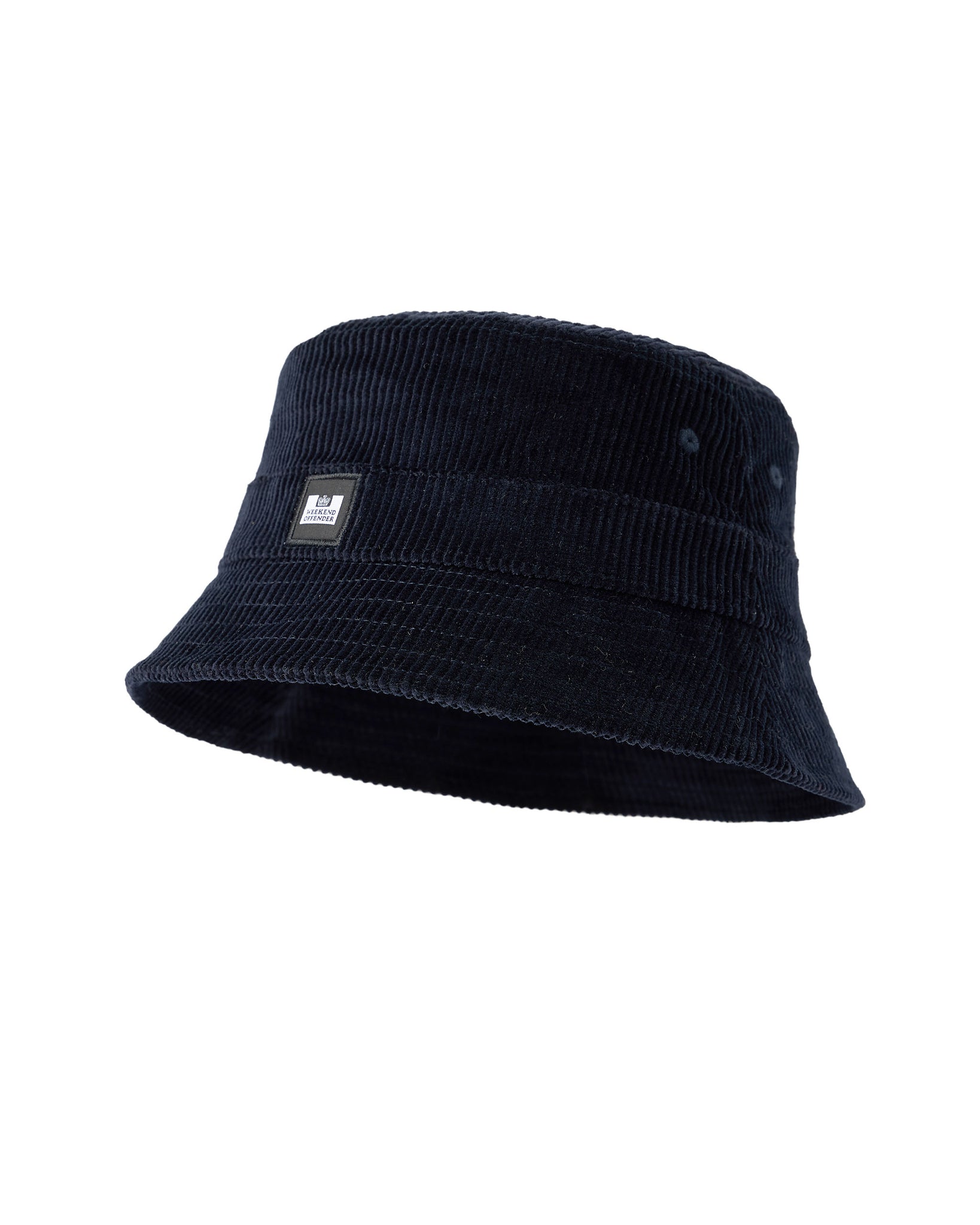 Gonzalez Cord Bucket Hat Navy