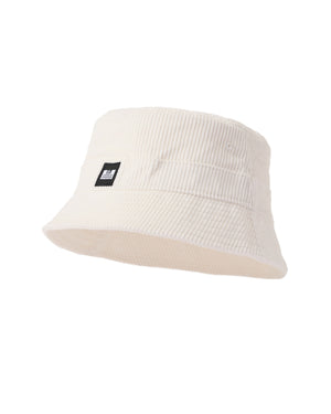 Gonzalez Cord Bucket Hat Winter White