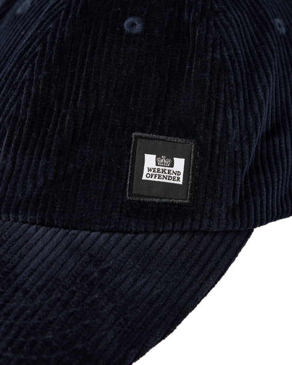 Cuartero Cord Cap Navy