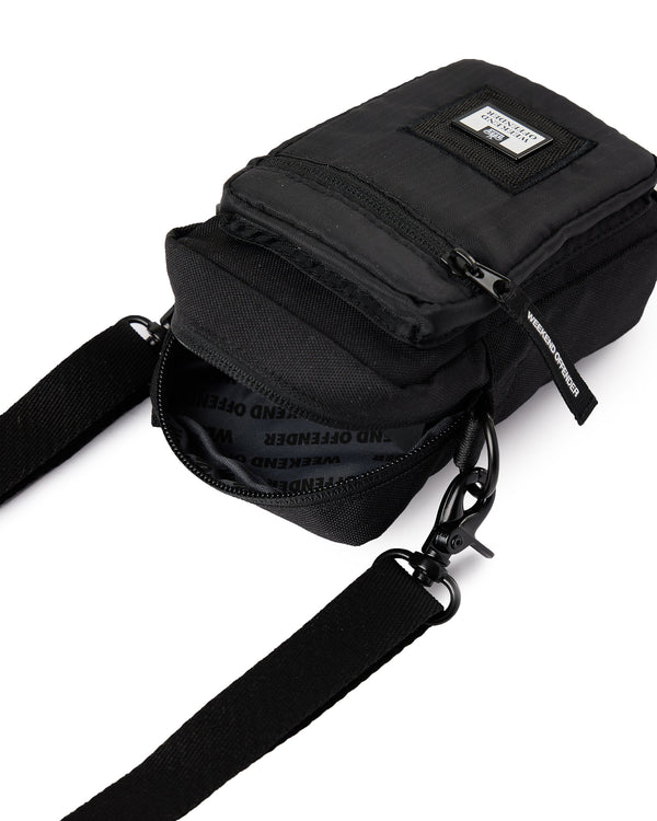 Small Crossbody Bag Black Ripstop