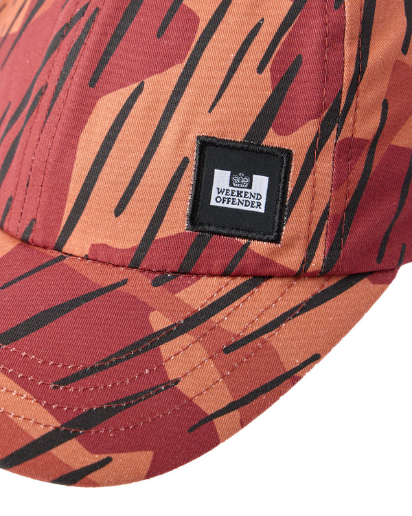 Rudaz Camo Cap Uluru Orange Rain Camo