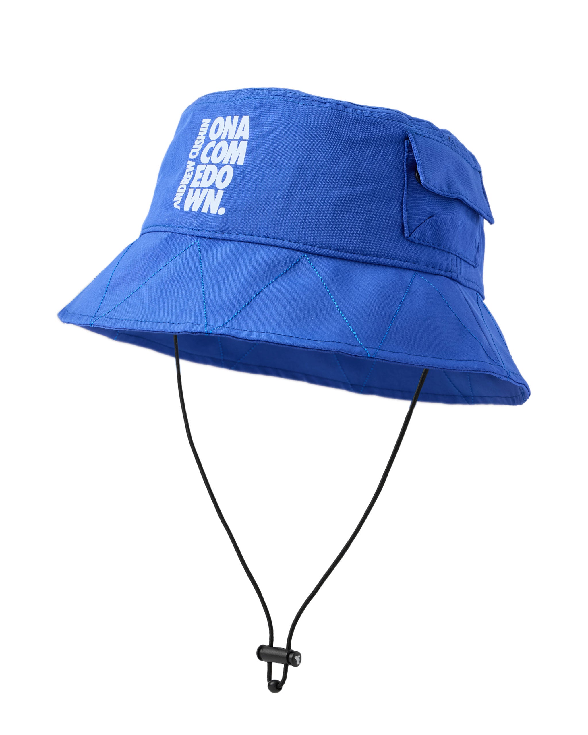 AC Come Down Bucket Hat Electric Blue
