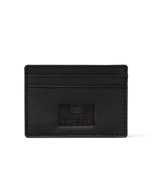 Leather Card Holder Black