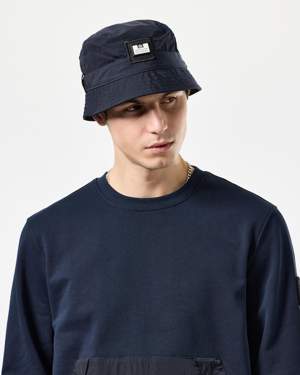 Long Beach Blvd Bucket Hat Navy