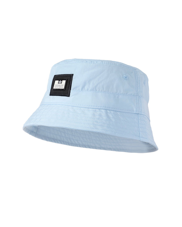 Long Beach Blvd Bucket Hat Ocean Wave Blue