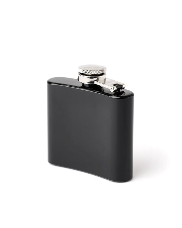 Hip Flask Black/White