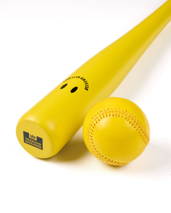 Acid Ultra Baseball Bat and Ball Yellow