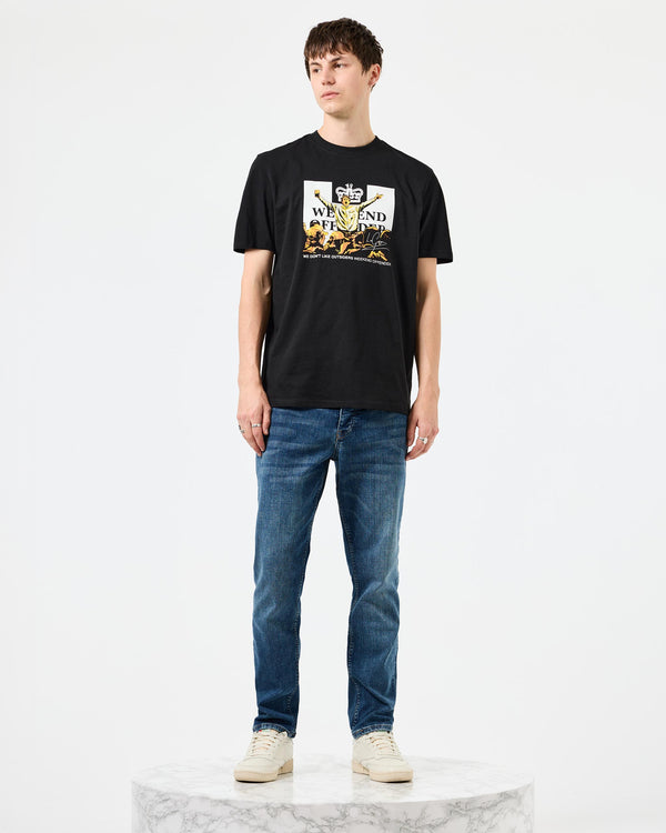 Leo Gregory Graphic T-Shirt Black