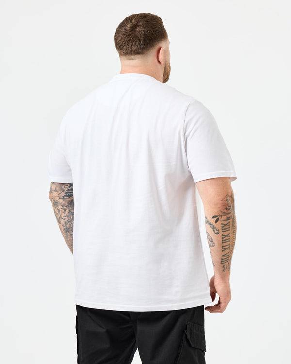 Plus Size - Badman Graphic T-Shirt White