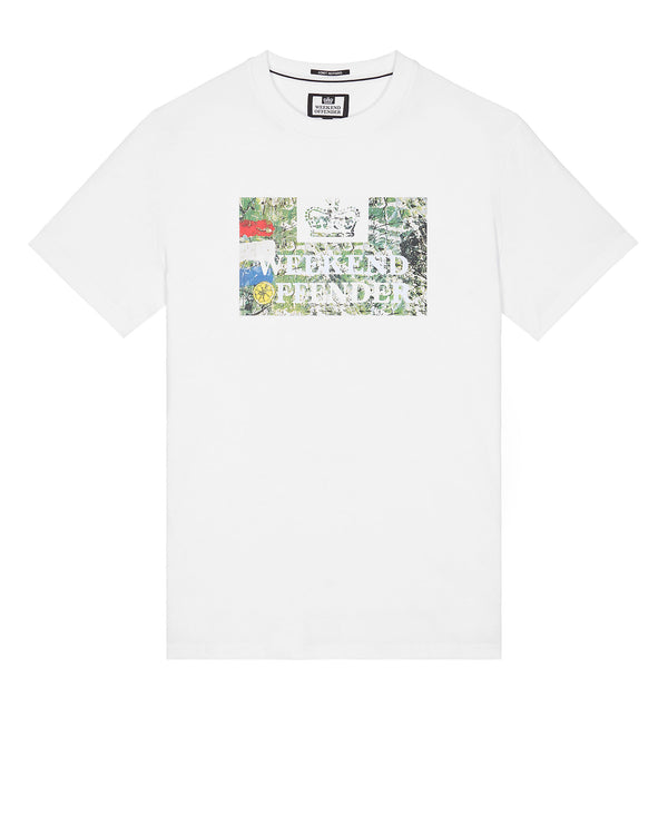 Plus Size - Badman Graphic T-Shirt White