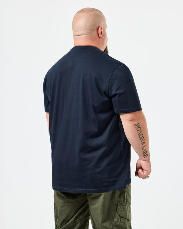 Plus Size - Diego Graphic T-Shirt Navy